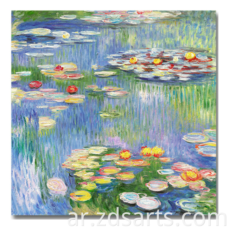 Famous Painting Water Lily